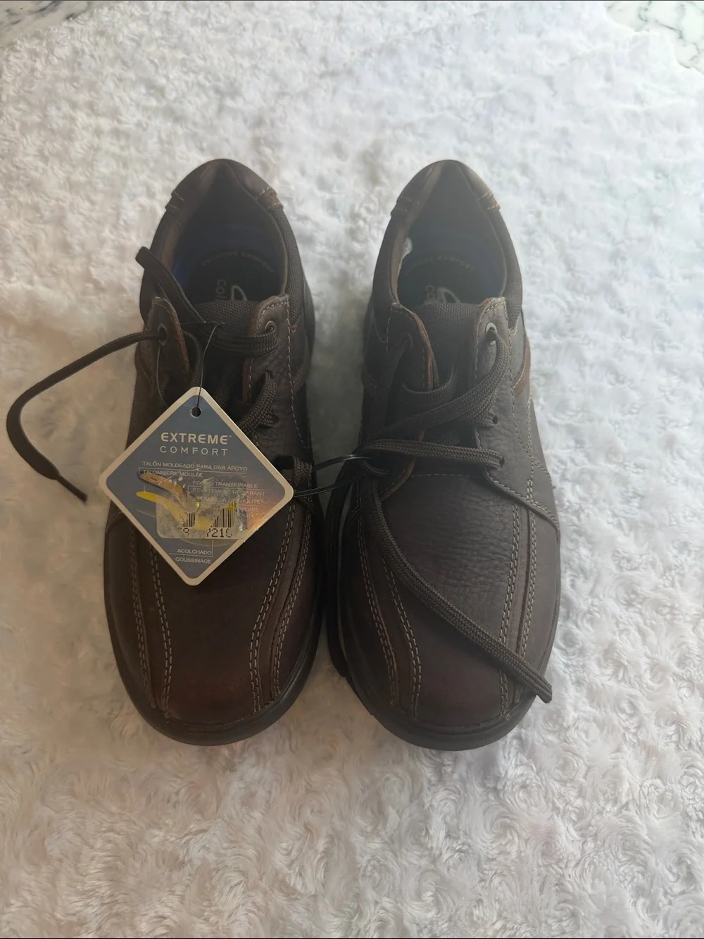Men's Collection Bradley Walk Comfort Shoes  Size 7.5